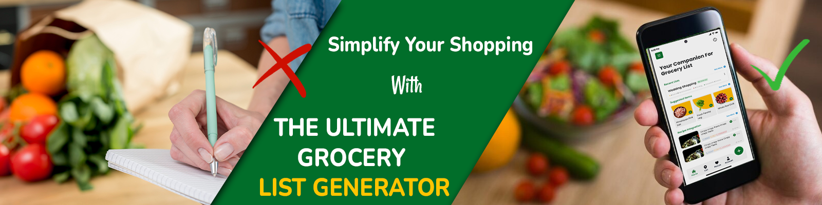 The Ultimate Grocery List Generator: Simplify Your Shopping and Save Time!